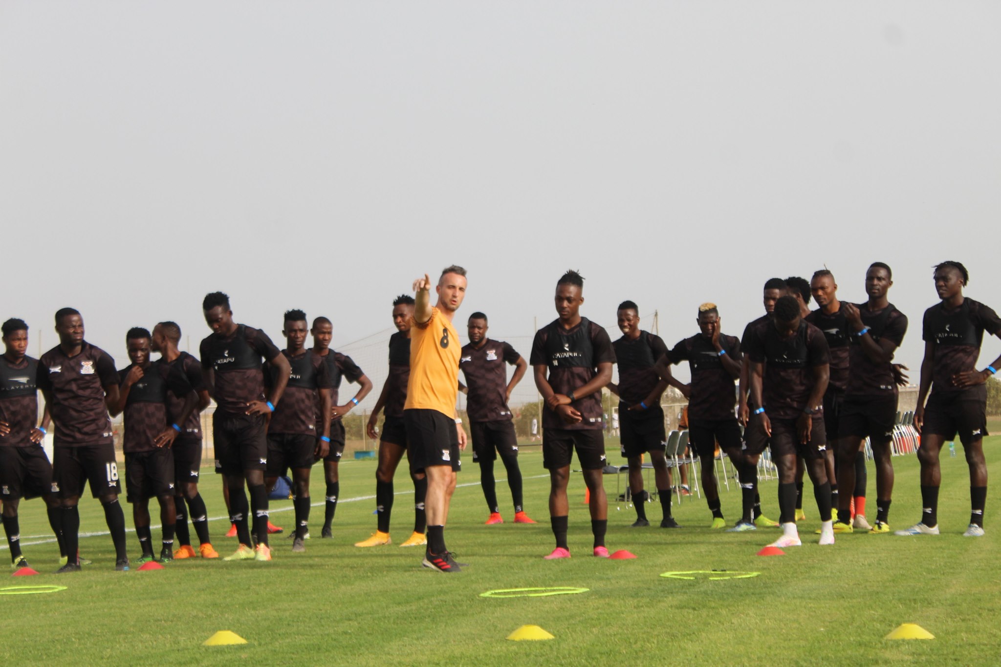 Chipolopolo Waste No Time, Preparations For The First Friendly Match IN SENEGAL Begins