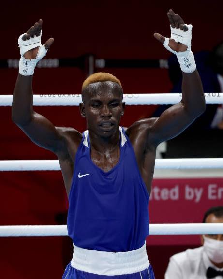 Welterweight Boxer Stephen Zimba Records His First victory at the 2021 Tokyo Olympics