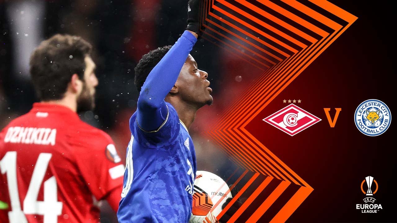 Highlights from the UEFA Europa League group C match between Spartak Moscow and Leicester City As Patson Daka Scores Four