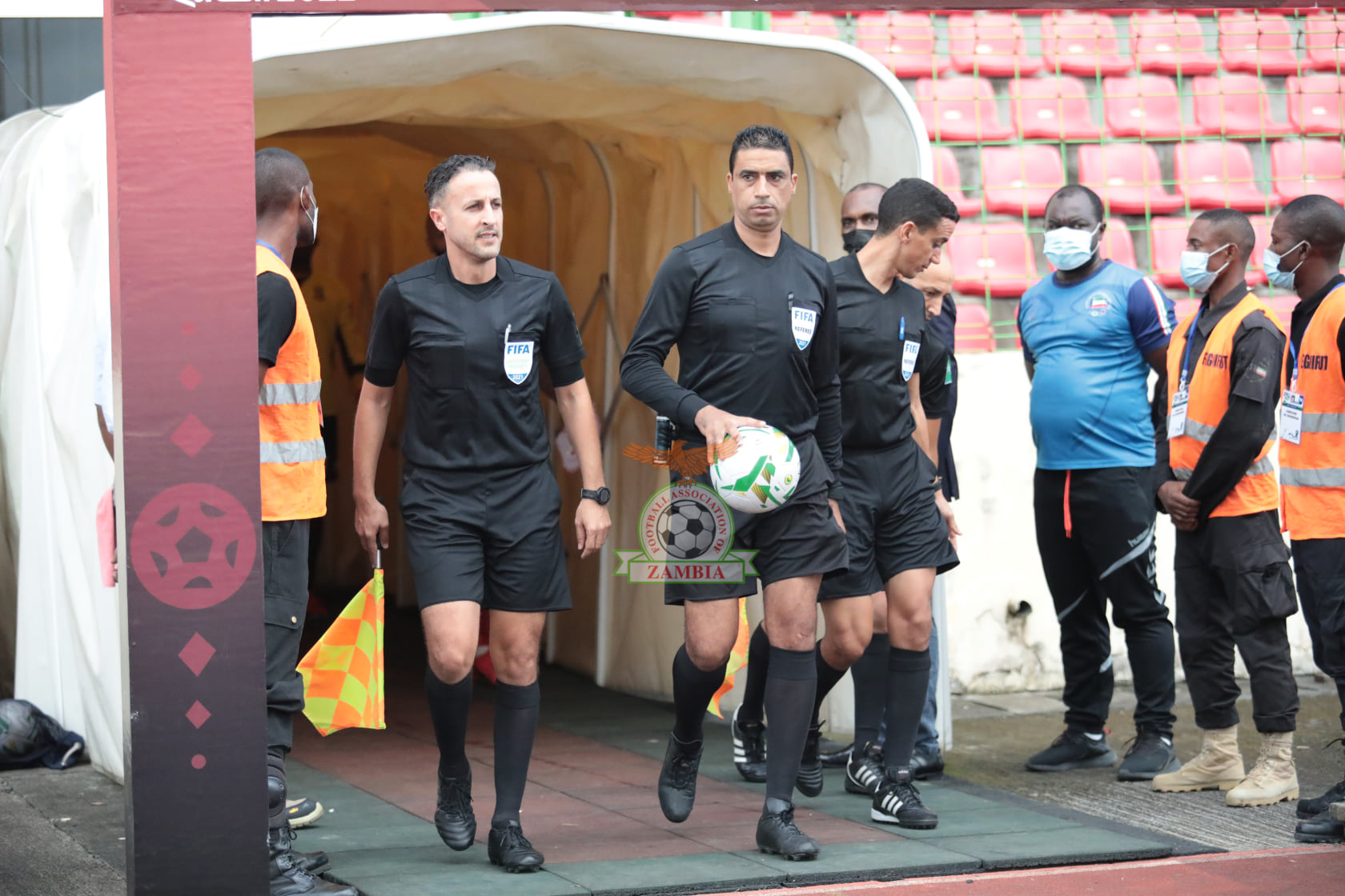 The Football Association of Zambia FAZ Petitions FIFA Over Moroccan Referee