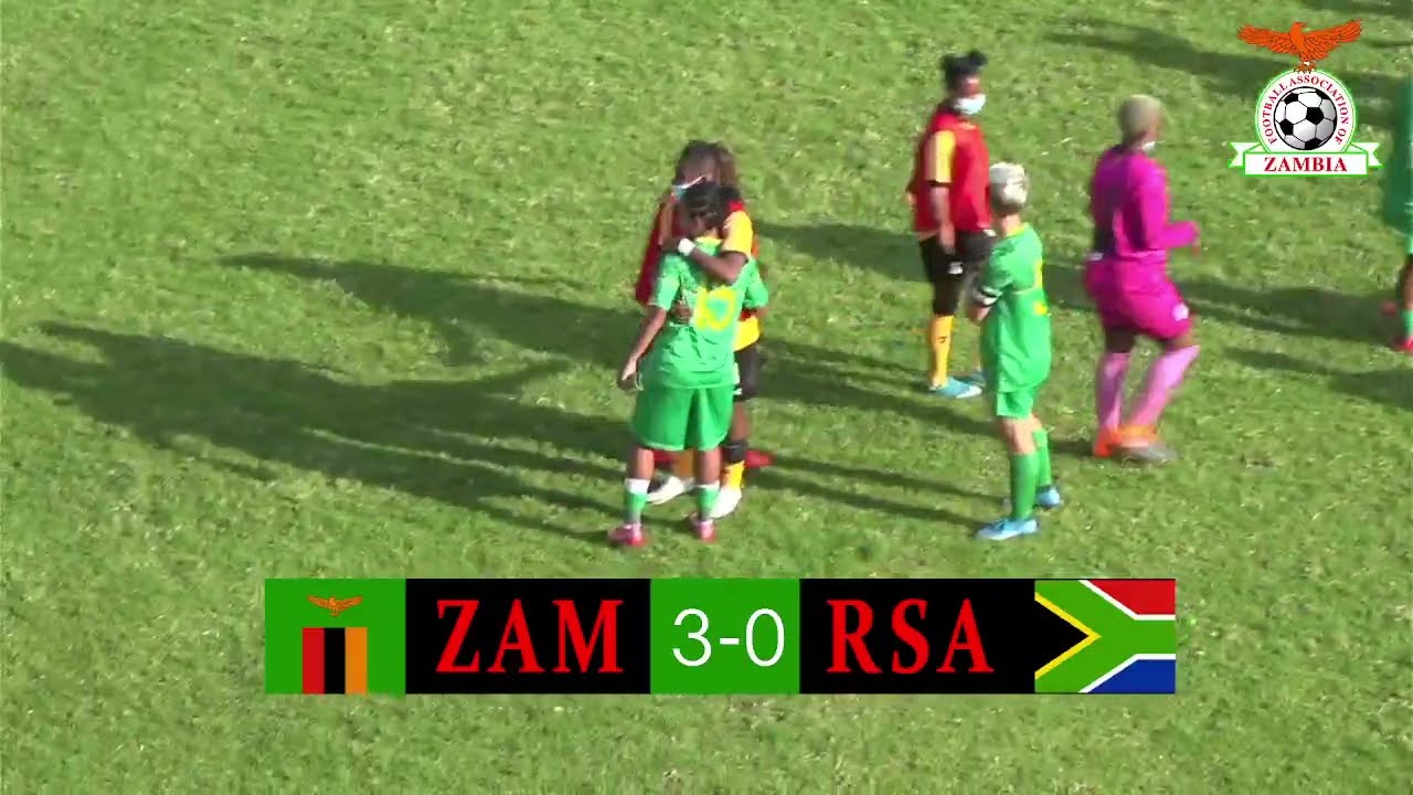 Watch Zambia Whoop South Africa 3 - 0 In Women's International Friendly