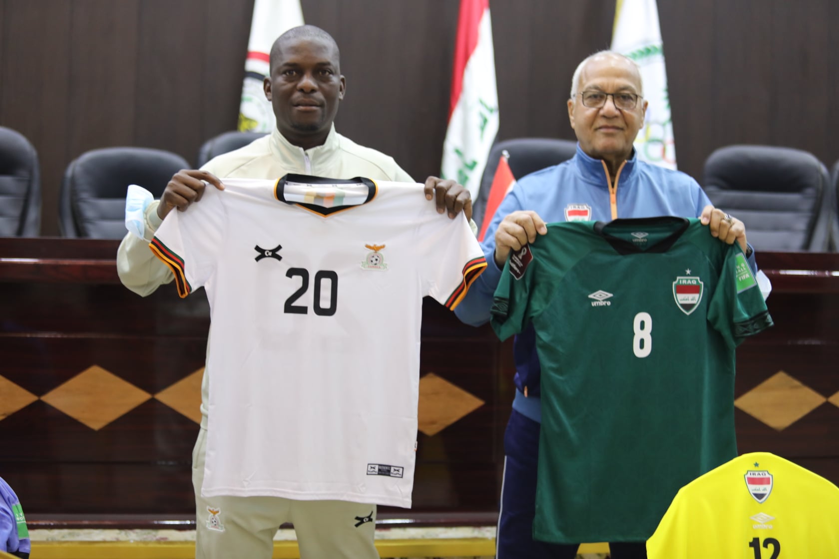 Zambia To Rock / Waer On The White In The Friendly Match Against Iraq | SEE PHOTOTS