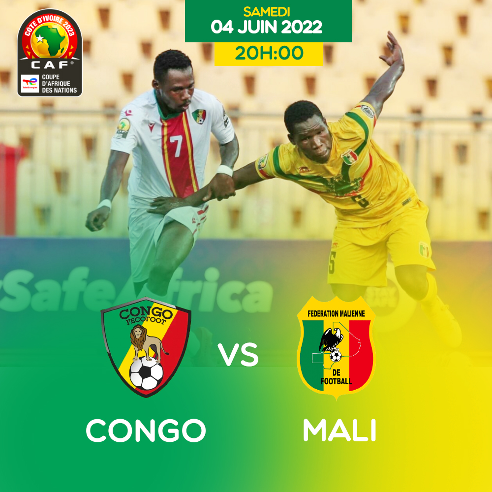 Conga Brazzaville Vs Mali Live Afcon Qualifiers 2023