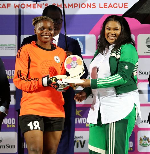 Aisha Mbwana Scoops Best Goalkeeper Award From COSAFA Women's Champions League