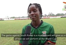 The Media Interviews Copper Queens' Striker Ochumba Oseke Lubanji