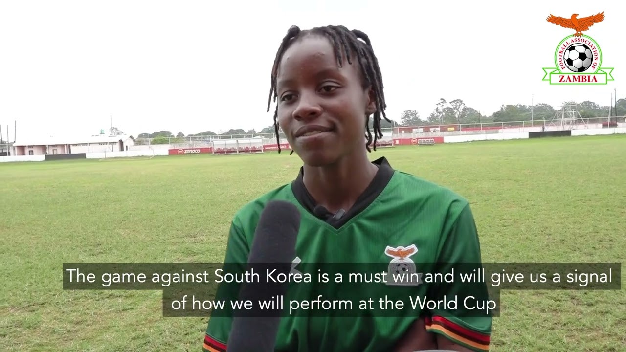 The Media Interviews Copper Queens' Striker Ochumba Oseke Lubanji