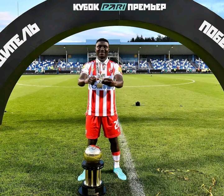 Klings Kangwa Named Player of the Match as Red Star Belgrade Wins Pari Cup