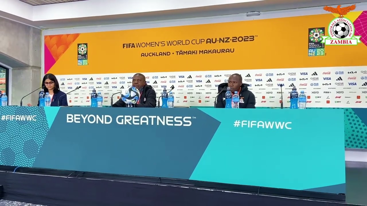 Zambia Women's National Team Coach Bruce Mwape Reflects on Early Mistakes in 5-0 Loss to Spain at 2023 FIFA Women's World Cup