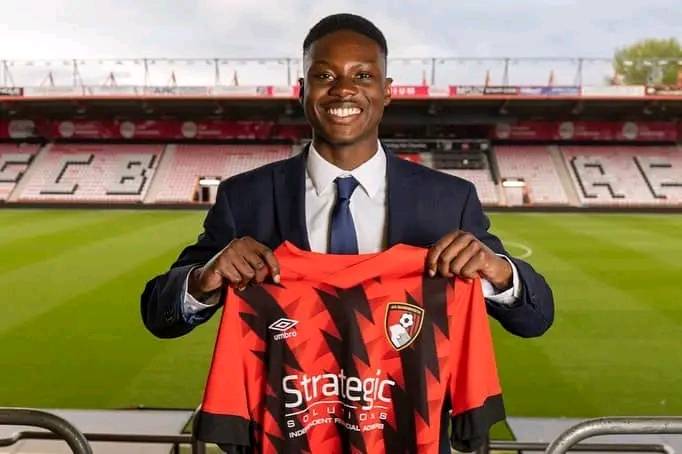 AFC Bournemouth Signs Young Striker Kashanga Kasukumya, Hinting at Dual Citizenship In an exciting development for English Premier League side AFC Bournemouth, the club has officially signed Kashanga Kasukumya, a promising young striker believed to have Zambian roots. The highly talented player will be joining Bournemouth's U18s squad, adding a new dimension to the team's attacking prowess. Kasukumya's social media bio on Instagram suggests a fascinating connection to both Zambia and England, hinting at possible dual citizenship. While the details regarding his nationality are still under wraps, his diverse background adds an intriguing dimension to his football journey. The 18-year-old striker's football journey with the Cherries began at the under-15 level, where he displayed immense potential. Over the years, he has honed his skills, emerging as a proficient striker known for his relentless pressing and ability to challenge defenders. The signing has garnered excitement among AFC Bournemouth fans and football enthusiasts alike, eager to witness his talent on the field. Despite rumors about Kasukumya's potential interest in representing Zambia on the international stage, the player has remained tight-lipped about his future international aspirations. Attempts to seek clarification from the young footballer have not yielded a response at the time of publication. As the anticipation grows surrounding Kashanga Kasukumya's debut for AFC Bournemouth's U18s, football enthusiasts will keep a close eye on this rising star's development. His dual citizenship potential adds an element of curiosity, making him a player to watch as he embarks on his journey with the Cherries.