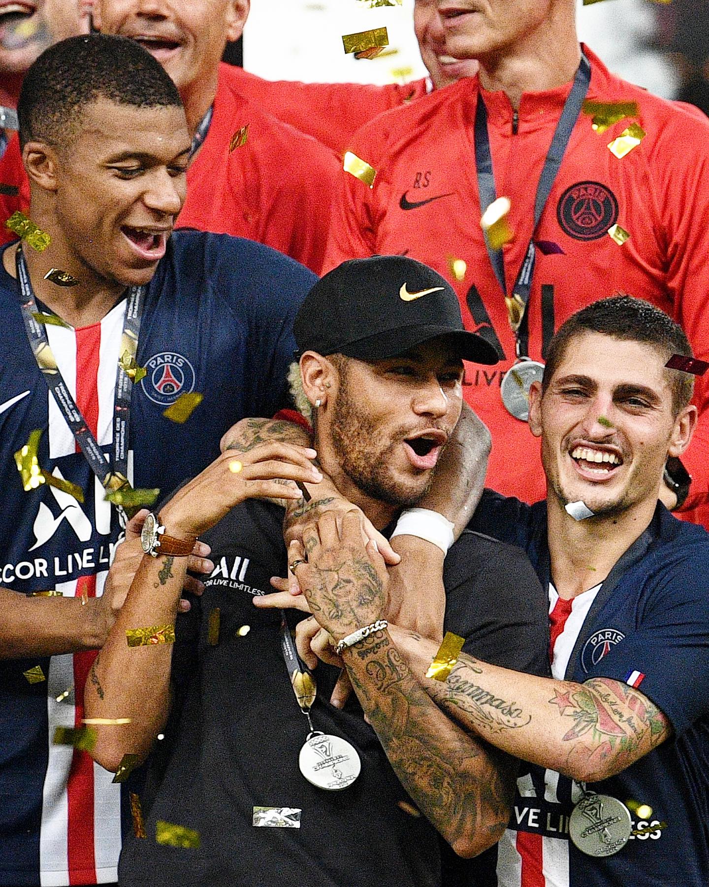 Neymar, Kylian Mbappé and Marco Verratti left out of PSG squad today