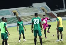 Chipolopolo's Nighttime Training Session at Stade Omnisports de Malouizini