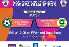 Green Buffaloes Roar to Victory in Thrilling Clash Against Lesotho Defence Force