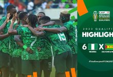 WATCH Highlights: Nigeria 6-0 Sao Tome - #TotalEnergiesAFCONQ2023 - MD6 Group A