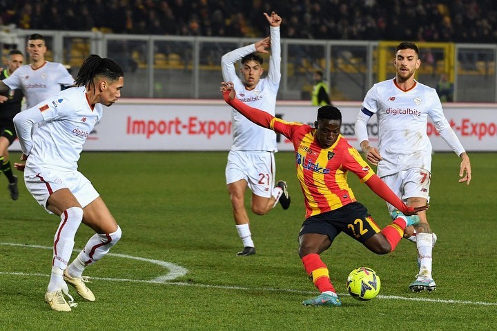 Zambian Winger Lameck Banda Impresses as Lecce Clinches 2-0 Serie A Victory Over Salernitana