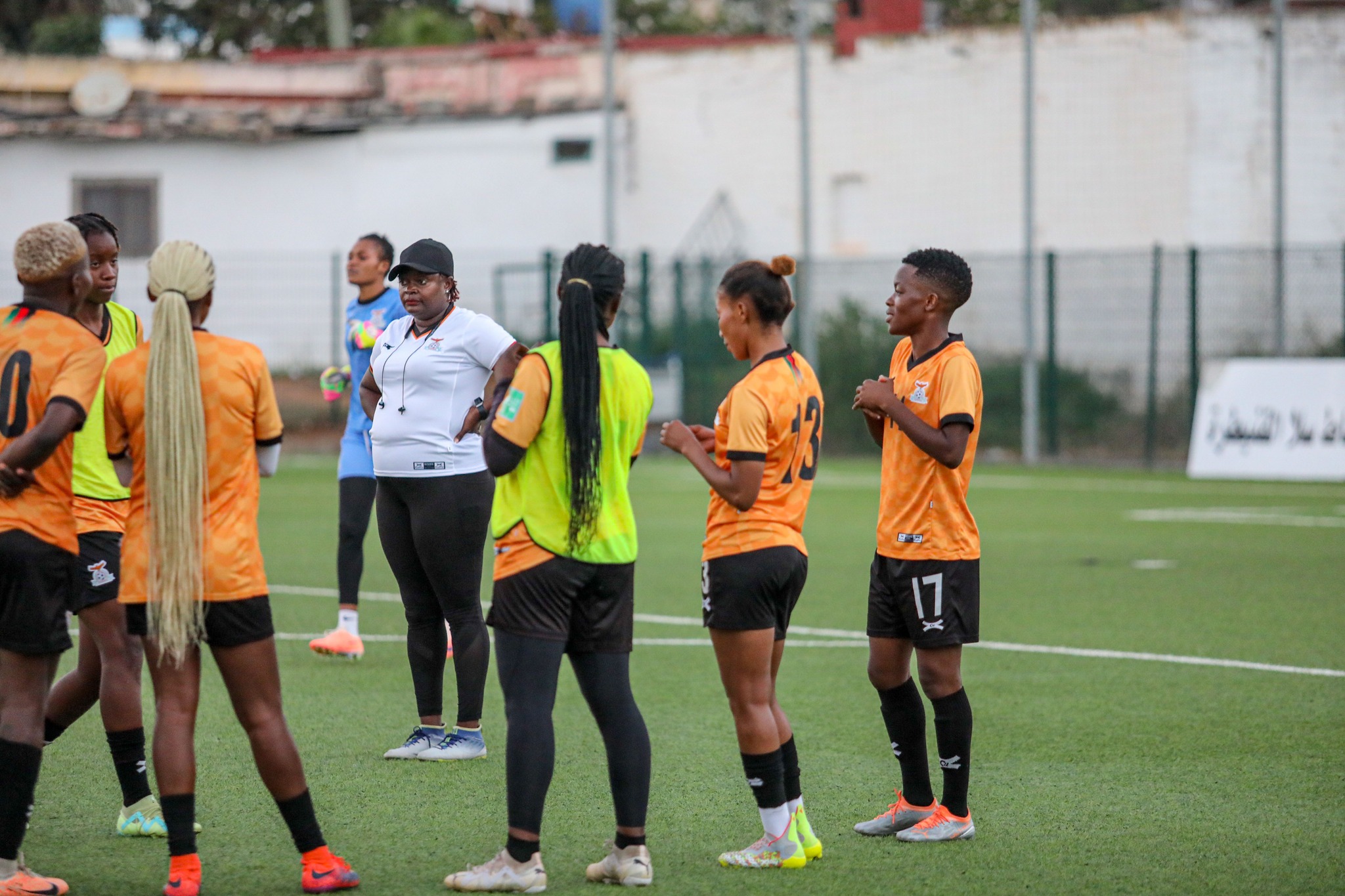 Zambia's National Women's Team Fully Prepared for Showdown Against Atlas Lionesses