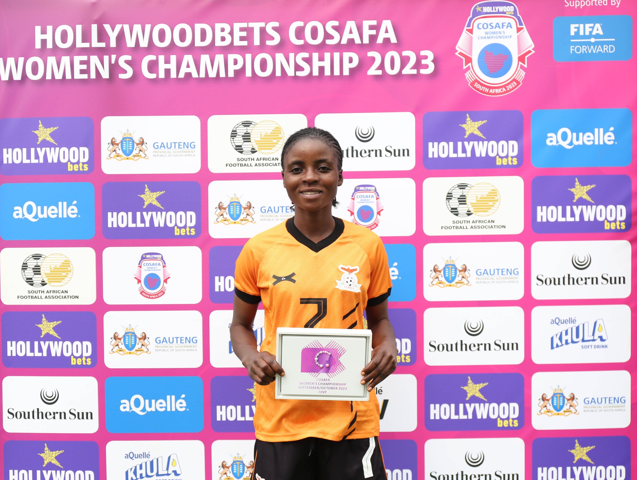 Fridah Kabwe Player of the Match in Zambia's COSAFA Triumph