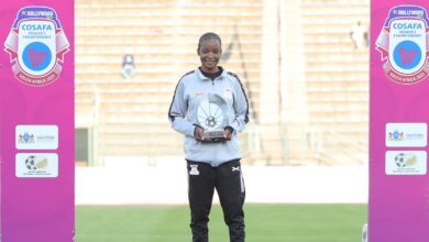 Lushomo Mweemba Fair Play Champion of COSAFA Women's Final