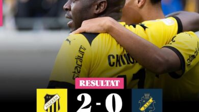 Zambian Midfielder Edward Chilufya Shines With Brace in BK Hacken's 2-0 Victory