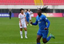 Barbra Banda Shines with 14 Goals and 2 Assists for Shanghai Shengli, Aids in 5-0 Victory