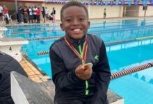 Ethan Jere, the Eight-Year-Old Aquatic Dynamo, Shatters Records at Second League Swimming Gala