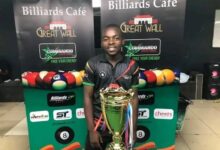 Malawi's Grievin Stanford Emerges Victorious in 2023 Billiards Cafe 100K Championship