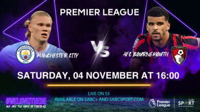 Manchester City vs. AFC Bournemouth Premier League Clash