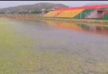 Newly Rehabilitated David Kaunda Stadium Faces Waterlogging Issues