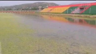 Newly Rehabilitated David Kaunda Stadium Faces Waterlogging Issues