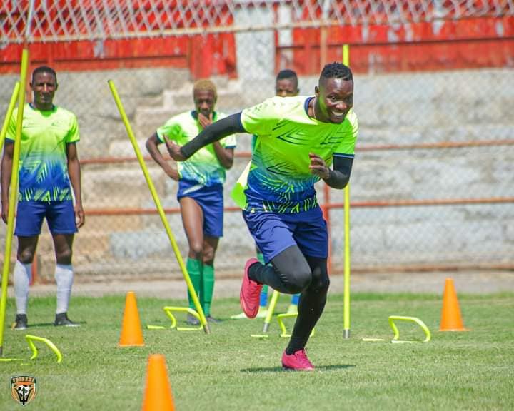 Trident FC's Attacking Duo Terry Mwanshi and Eleuter Mpepo Return to Full Team Training