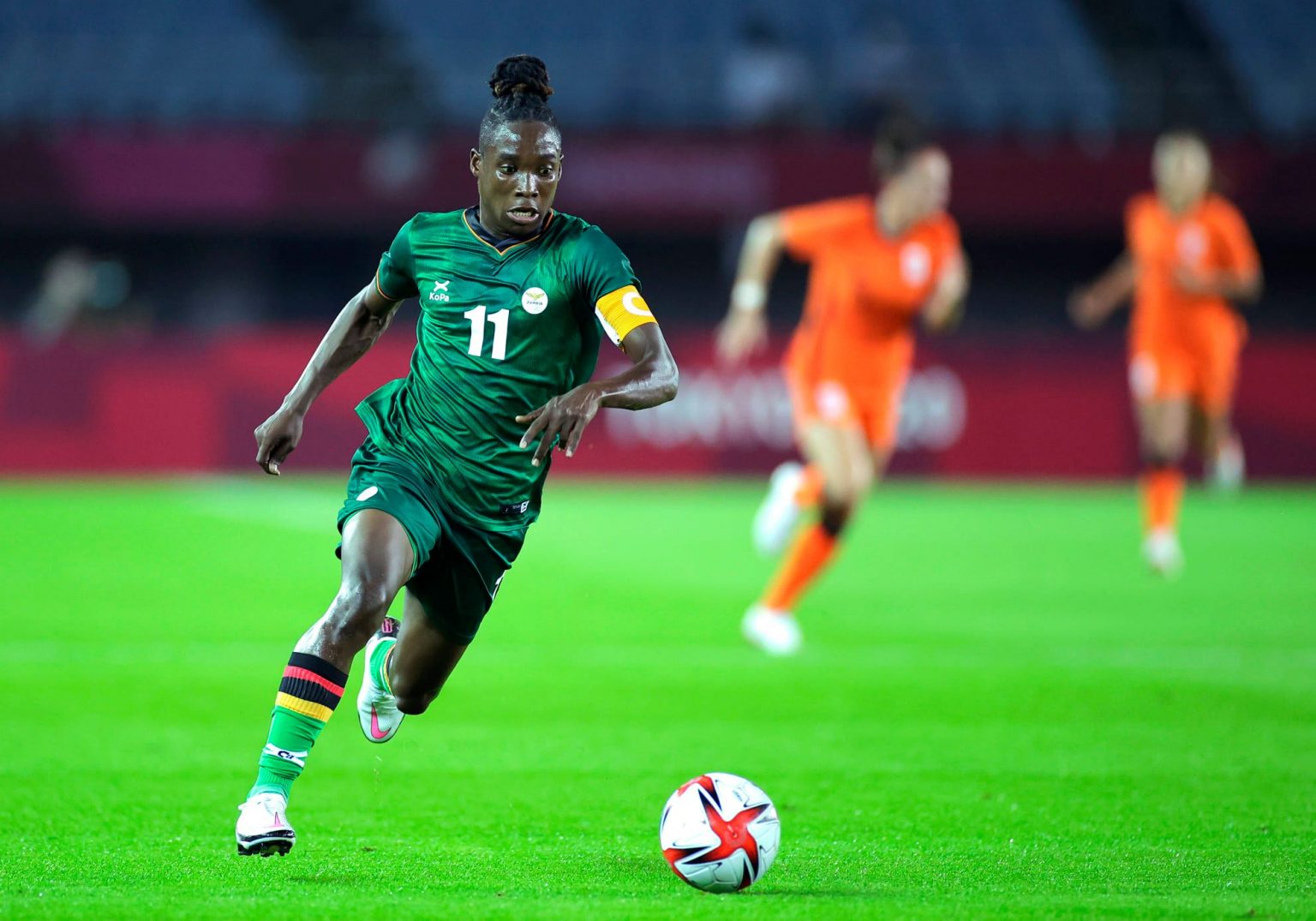 Barbara Banda Shortlisted for 2023 CAF Women's Player of the Year Award