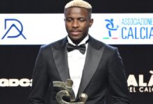 Nigeria's Osimhen Wins Italian Players' Award