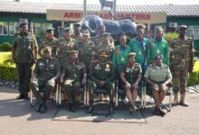 Zambia Army Honors Africa Netball Cup Winners