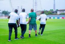 Avram Grant Takes Hands-On Approach in Chipolopolo Training Setup