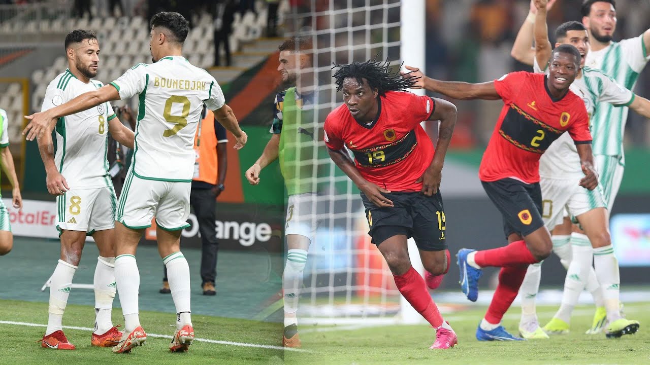 Angola Comes Back from Behind and Holds Algeria to 1-1 Draw in AFCON Group D Opener