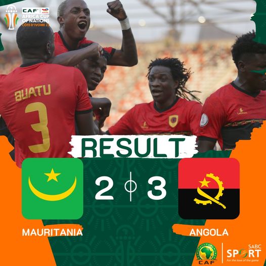 Watch Highlights: MAURITANIA 2-3 ANGOLA #Afcon2023