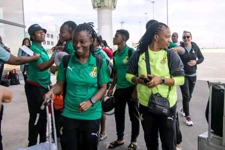 Black Queens Arrive for Tuesday's Olympic Qualifier