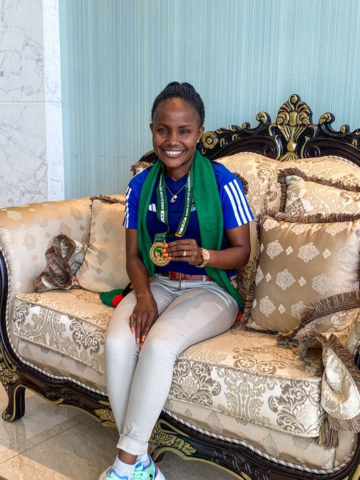 Diana Chikotesha Receives Hero's Welcome After Historic AFCON Refereeing