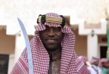 Fashion Sakala Jr. Embraces Saudi Arabian Traditional Attire