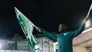 Kelvin Mubanga Kampamba Introduced to Al Nasr Benghazi Supporters