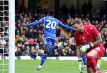 Patson Daka Strikes as Leicester Triumphs Over Watford