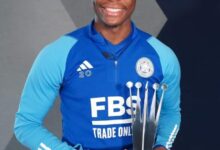 Patson Daka at last awarded the Fans' Player of the Month trophy