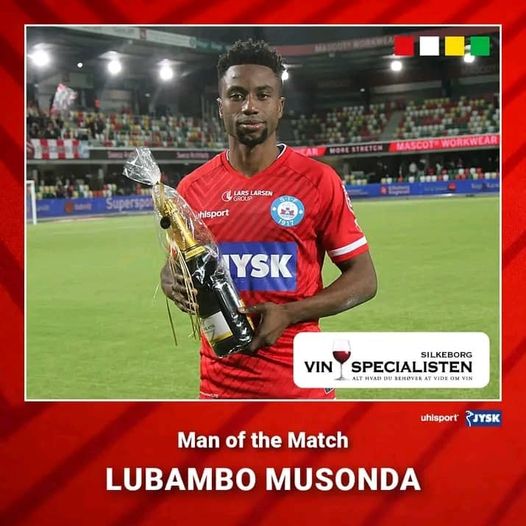 Sunday Blues for Zambian Skipper Musonda as Silkeborg Crash 3-0 at Home