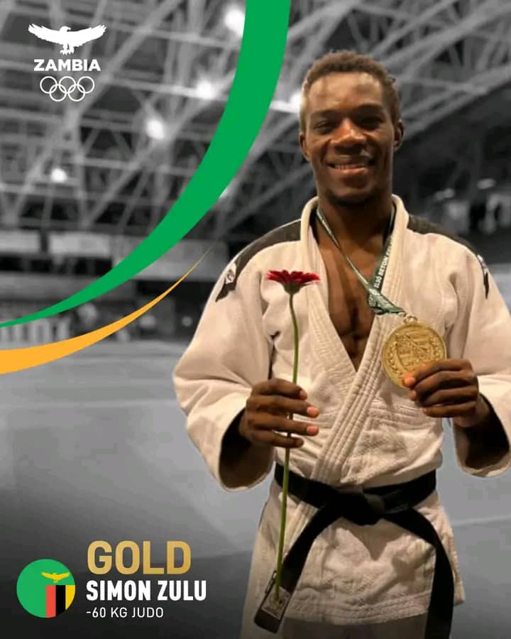 Zambian Judo Athlete Simon Zulu Clinches Gold at Hungarian International Judo Championships