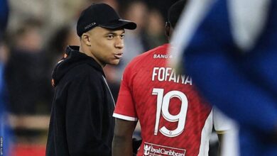 Mbappe Subbed at Half-Time in Monaco Draw