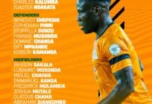 Zambia Announces 24-Man Squad for Four-Nations Tournament in Malawi