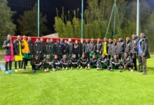 Zambia U15s Prep for 2024 Double Confrontation Tournament