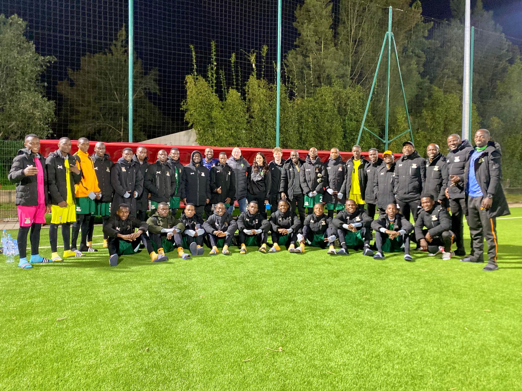 Zambia U15s Prep for 2024 Double Confrontation Tournament