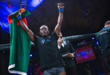 Zambian MMA Fighter Ken Sekeletu Clinches Impressive Victory