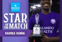 Barbra Banda Shines Once More, Named Star of the Match