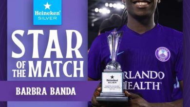 Barbra Banda Shines Once More, Named Star of the Match